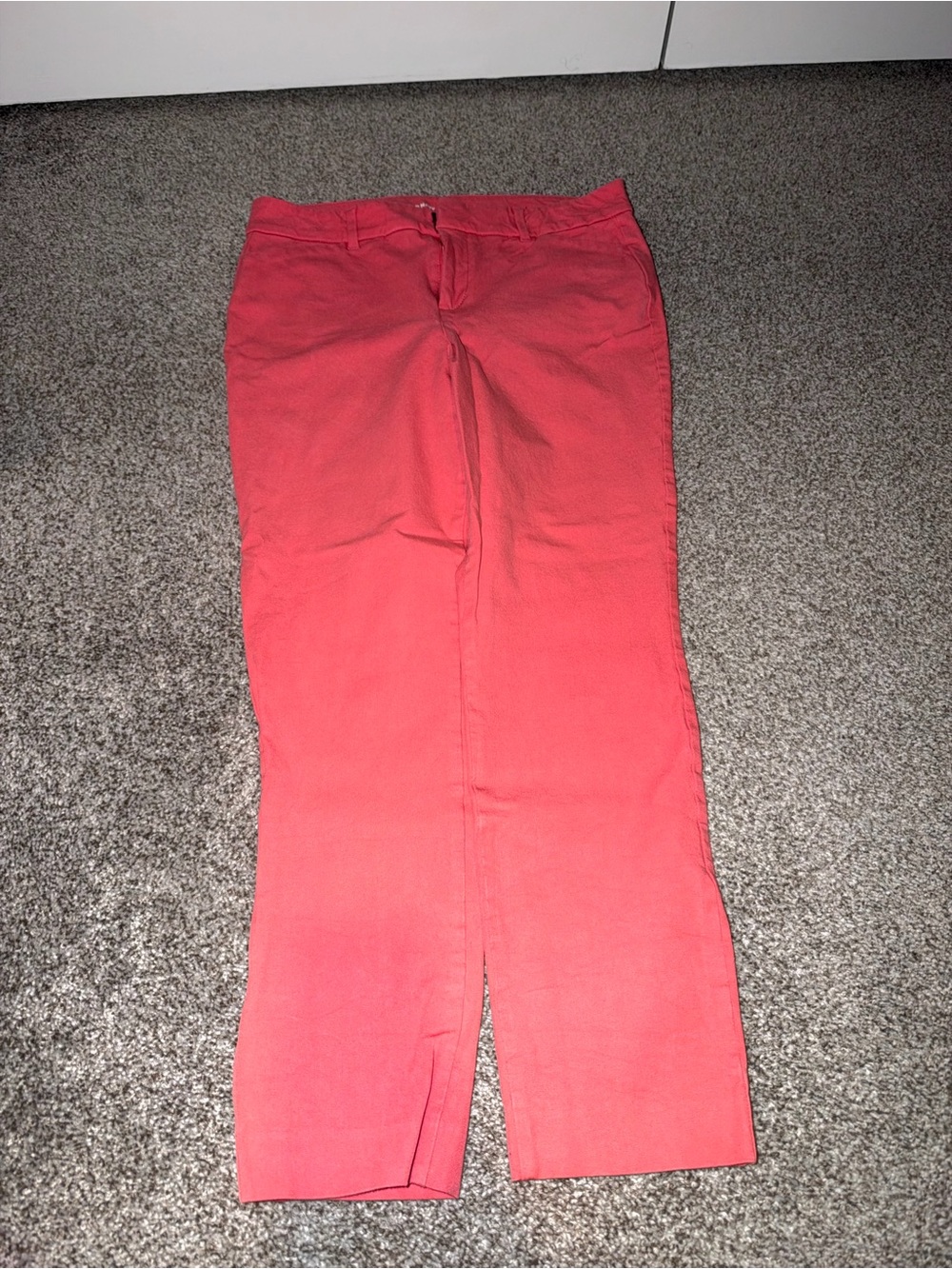 Old Navy Coral Straight-Leg Pants